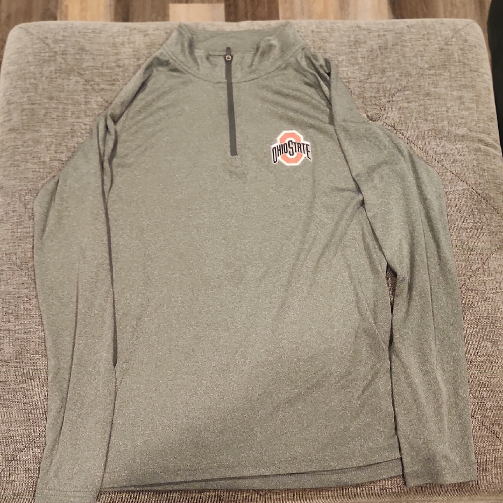 Colosseum Gray Long Sleeve Kids Tee